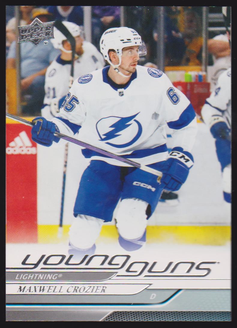 (image for) 2024-25 Upper Deck #218 Maxwell Crozier YG RC
