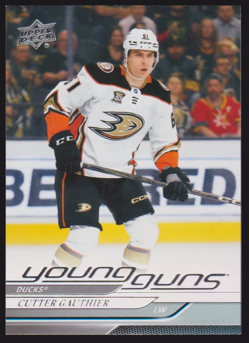 (image for) 2024-25 Upper Deck #212 Cutter Gauthier YG RC
