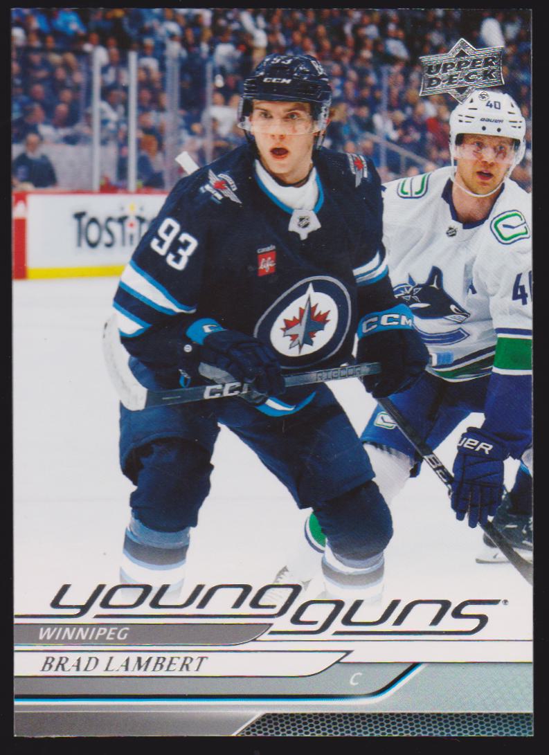 (image for) 2024-25 Upper Deck #228 Brad Lambert YG RC