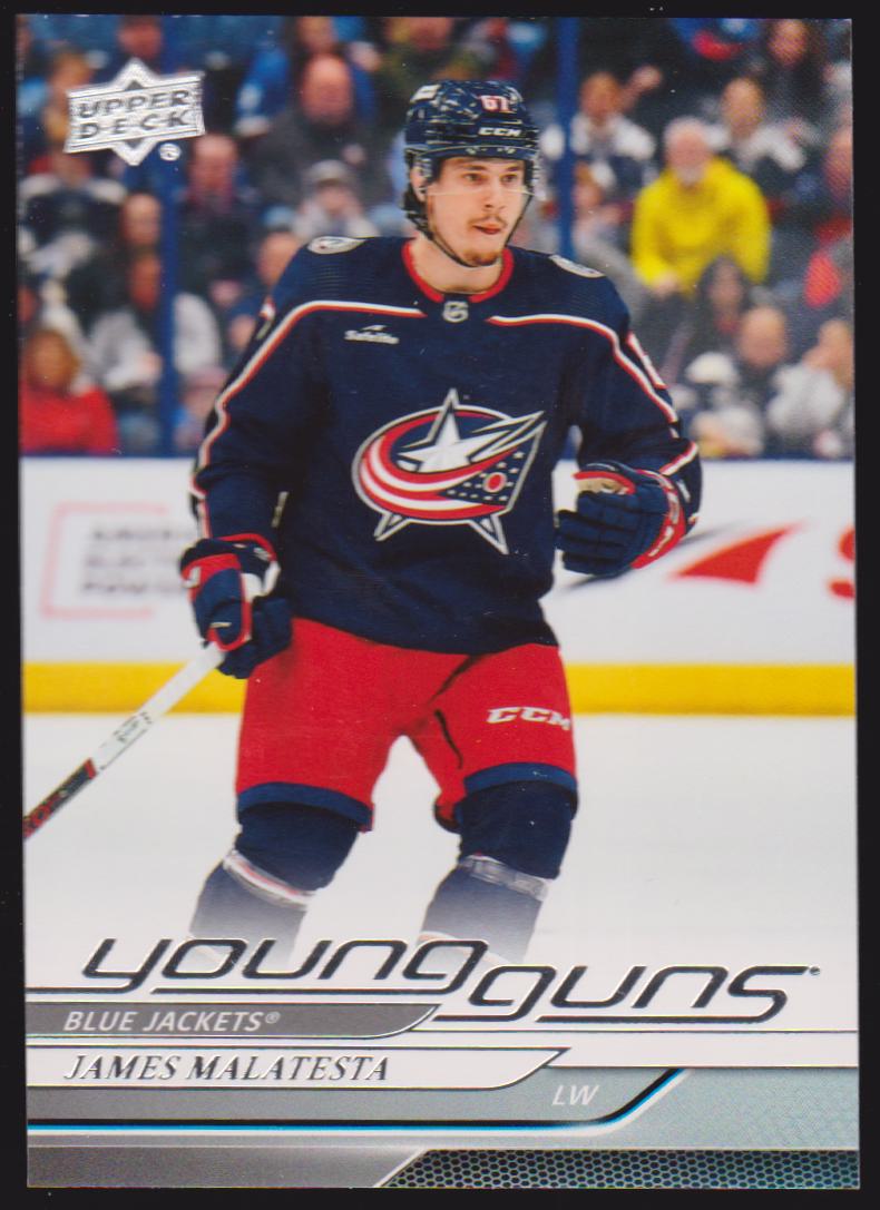 (image for) 2024-25 Upper Deck #219 James Malatesta YG RC