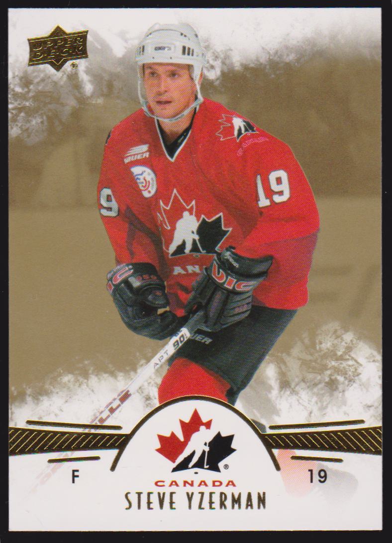 (image for) 2016-17 Upper Deck Team Canada Juniors Gold #98 Steve Yzerman
