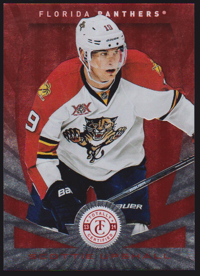 2013-14 Totally Certified Platinum Red #148 Scottie Upshall (image for) 2013-14 Totally Certified Platinum Red #148 Scottie Upshall
