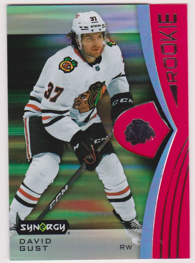 (image for) 2023-24 Synergy Red #119 David Gust - RC Year