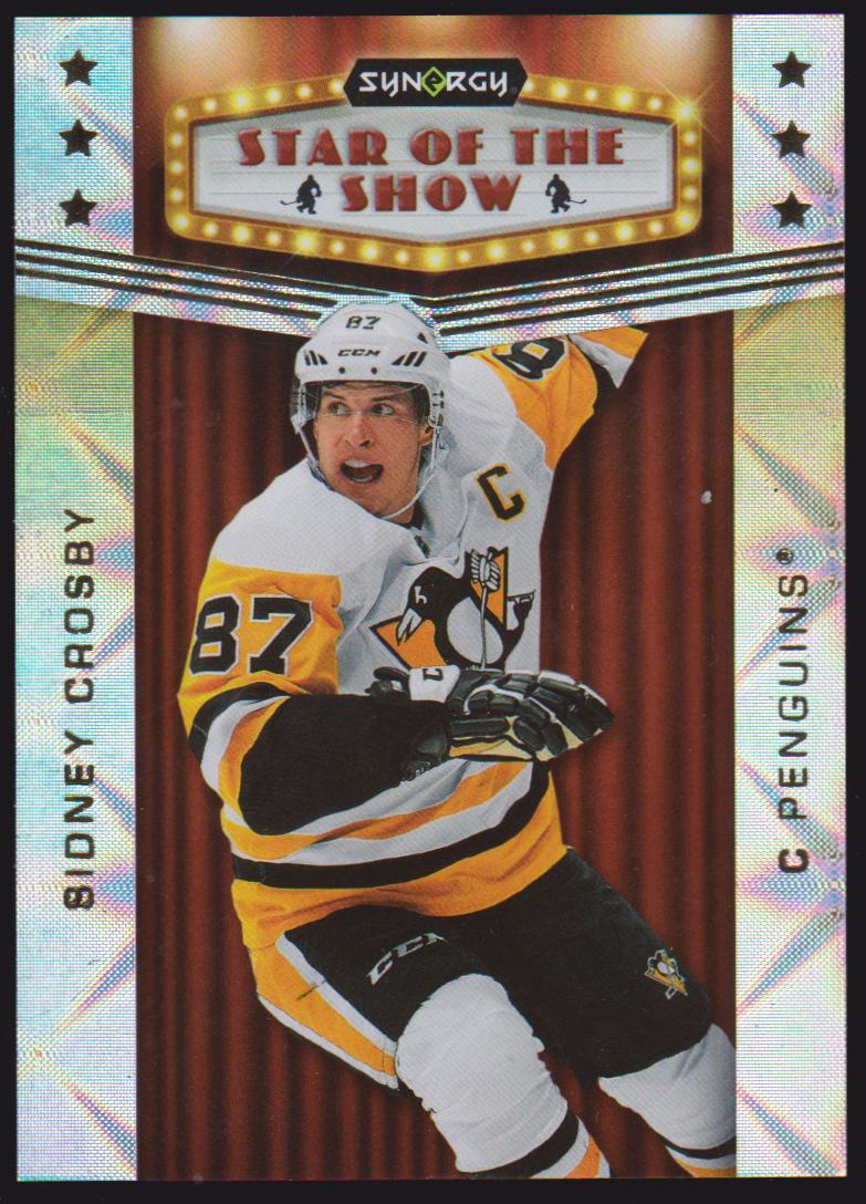 2023-24 Synergy Star Of The Show #SOS11 Sidney Crosby (image for) 2023-24 Synergy Star Of The Show #SOS11 Sidney Crosby