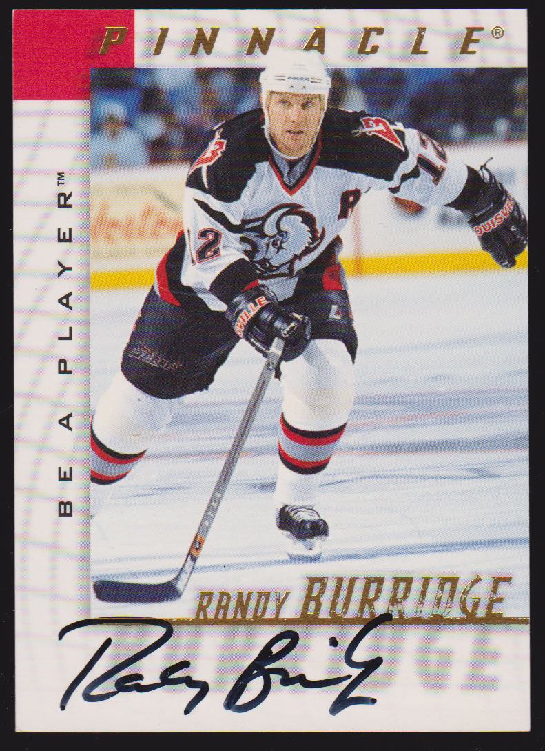 (image for) 1997-98 Be A Player Autographs #79 Randy Burridge