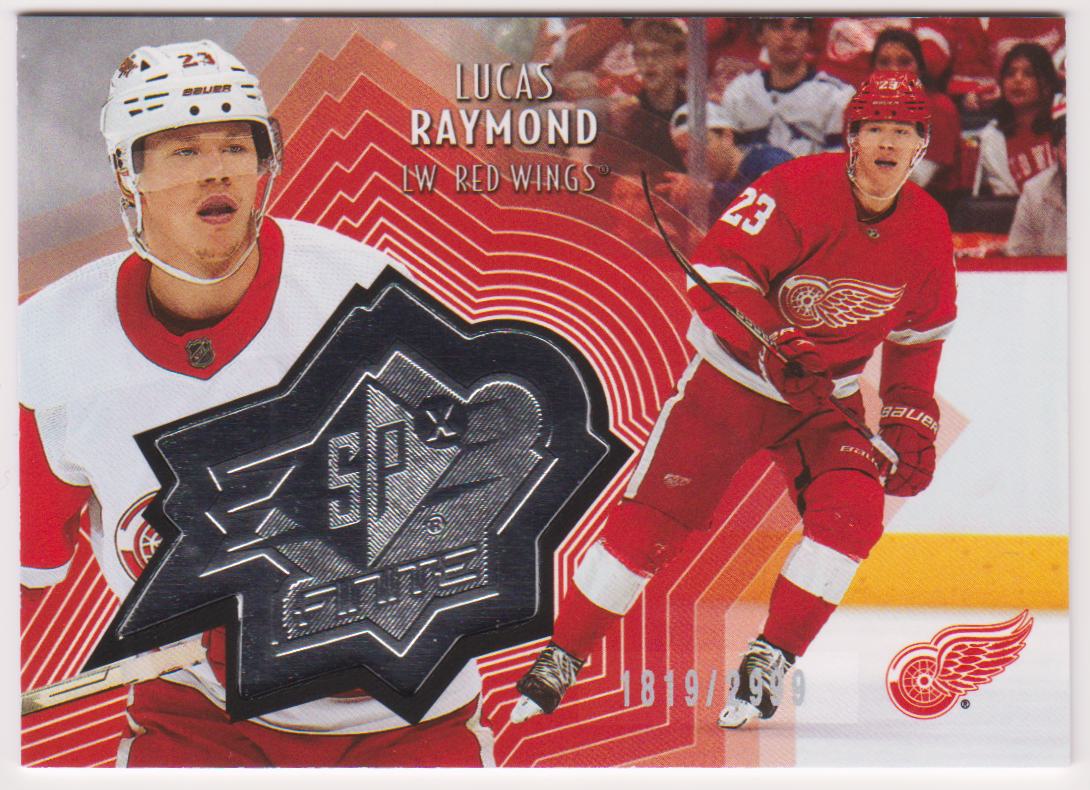 (image for) 2021-22 Upper Deck SPx Finite #SF18 Lucas Raymond 1819/2999