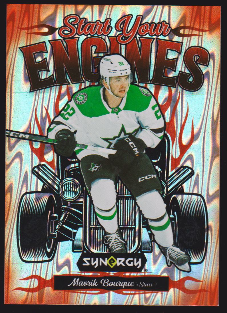 (image for) 2024-25 Synergy Start your Engines #SYE19 Mavrik Bourque - RC Year