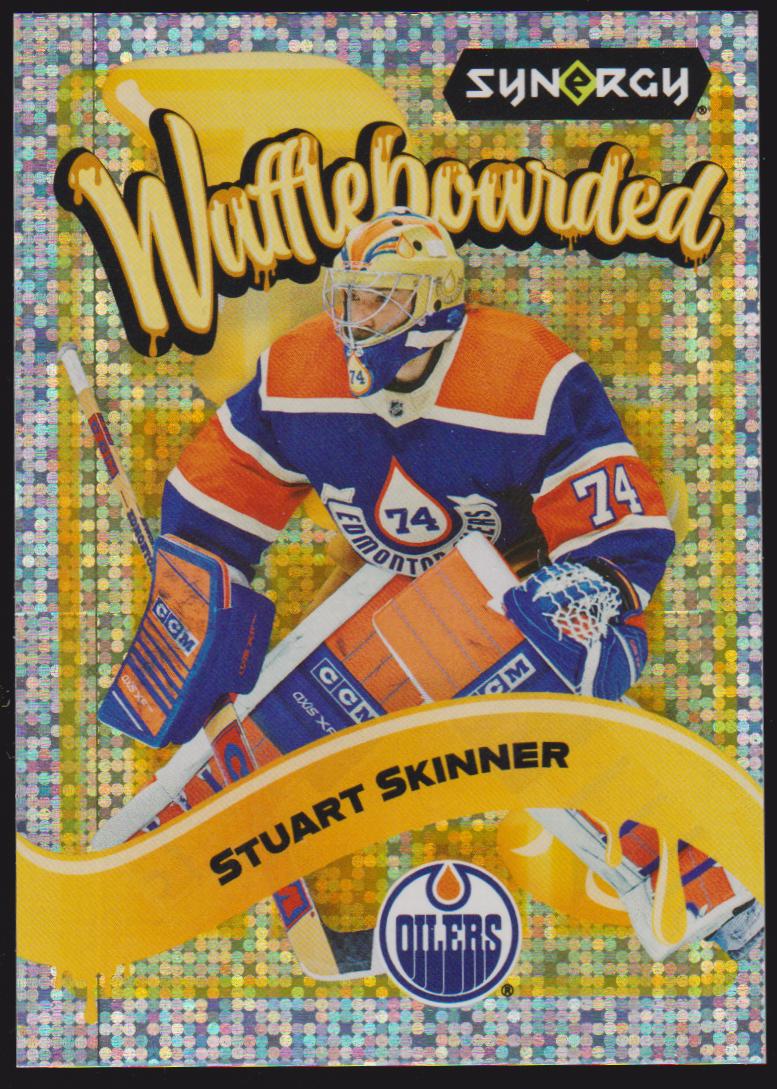 2024-25 Synergy Waffleboarded #WB11 Stuart Skinner (image for) 2024-25 Synergy Waffleboarded #WB11 Stuart Skinner