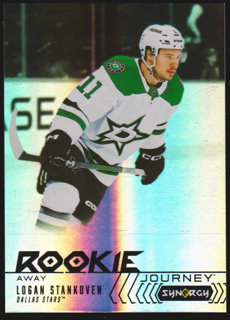 2024-25 Synergy Rookie Journey Away #RJ9 Logan Stankoven - RC Year (image for) 2024-25 Synergy Rookie Journey Away #RJ9 Logan Stankoven - RC Year
