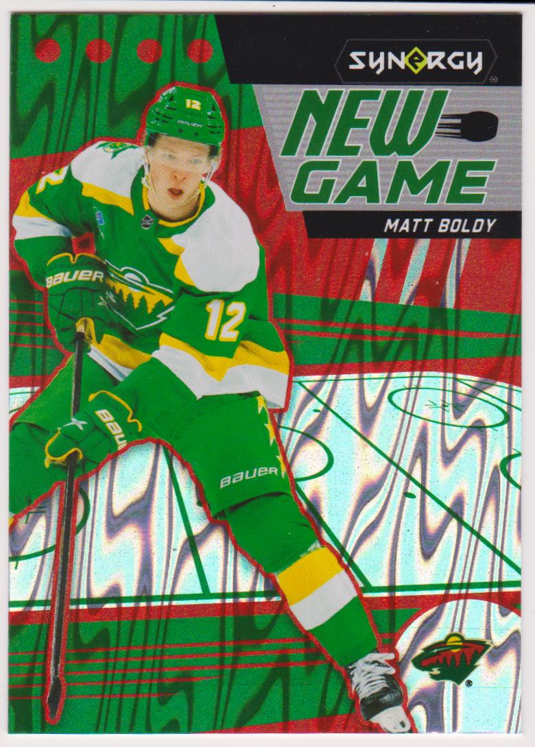 (image for) 2024-25 Synergy New Game #NG12 Matt Boldy