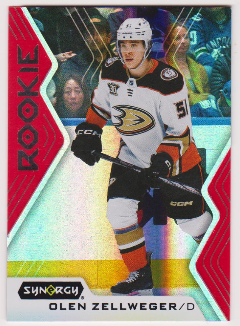 (image for) 2024-25 Synergy Red Codes #82 Olen Zellweger - RC Year - Unscratched