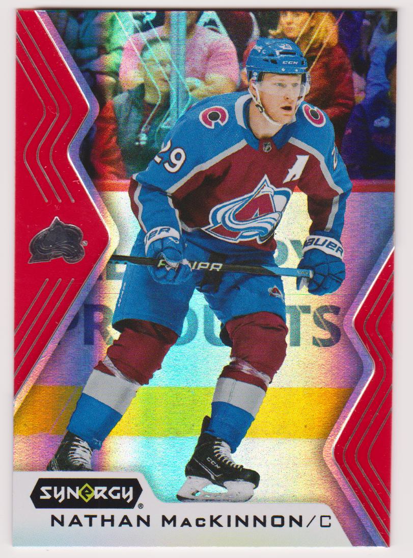 (image for) 2024-25 Synergy Red Codes #29 Nathan MacKinnon - Unscratched