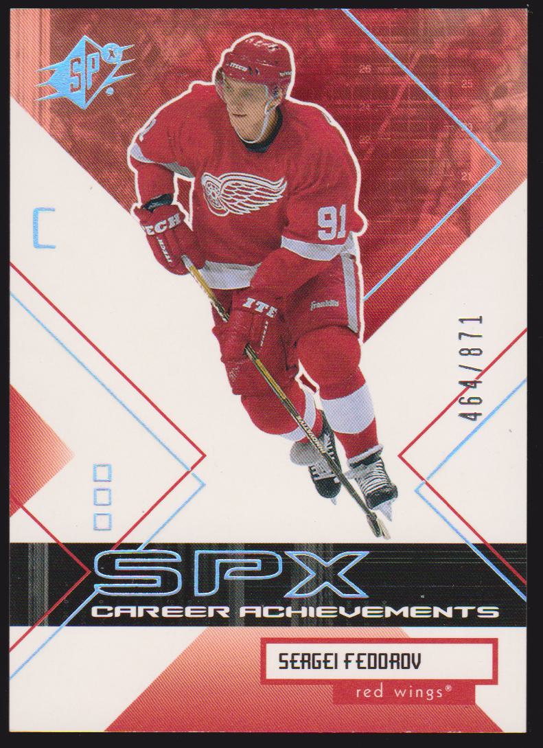 2002-03 SPx #141 Sergei Fedorov 464/871 (image for) 2002-03 SPx #141 Sergei Fedorov 464/871