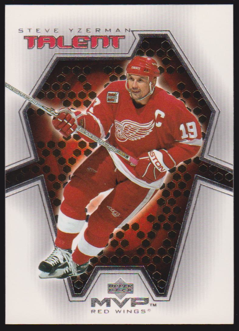 (image for) 2001-02 Upper Deck MVP Talent #MT6 Steve Yzerman
