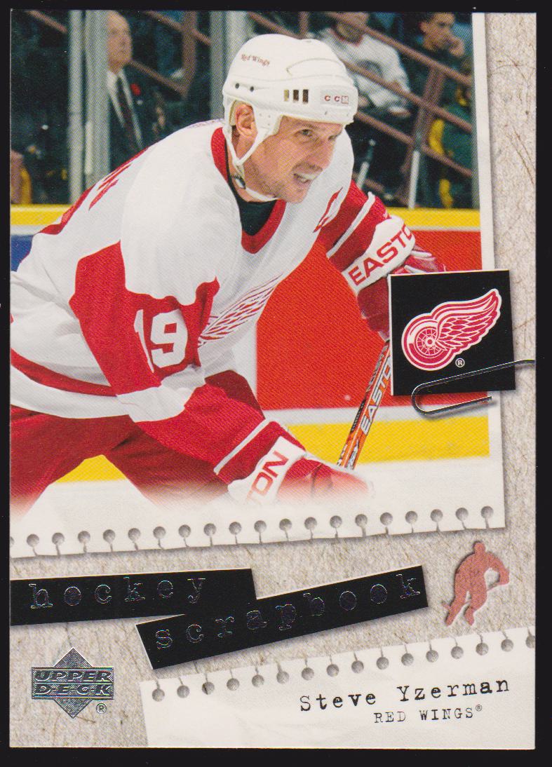 (image for) 2005-06 Upper Deck Scrapbooks #HS19 Steve Yzerman