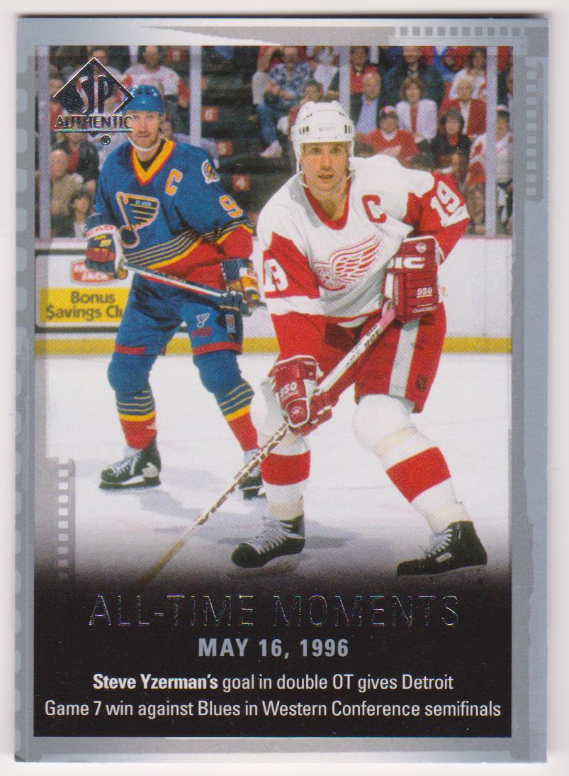 (image for) 2015-16 SP Authentic #138 Steve Yzerman All-Time Moments