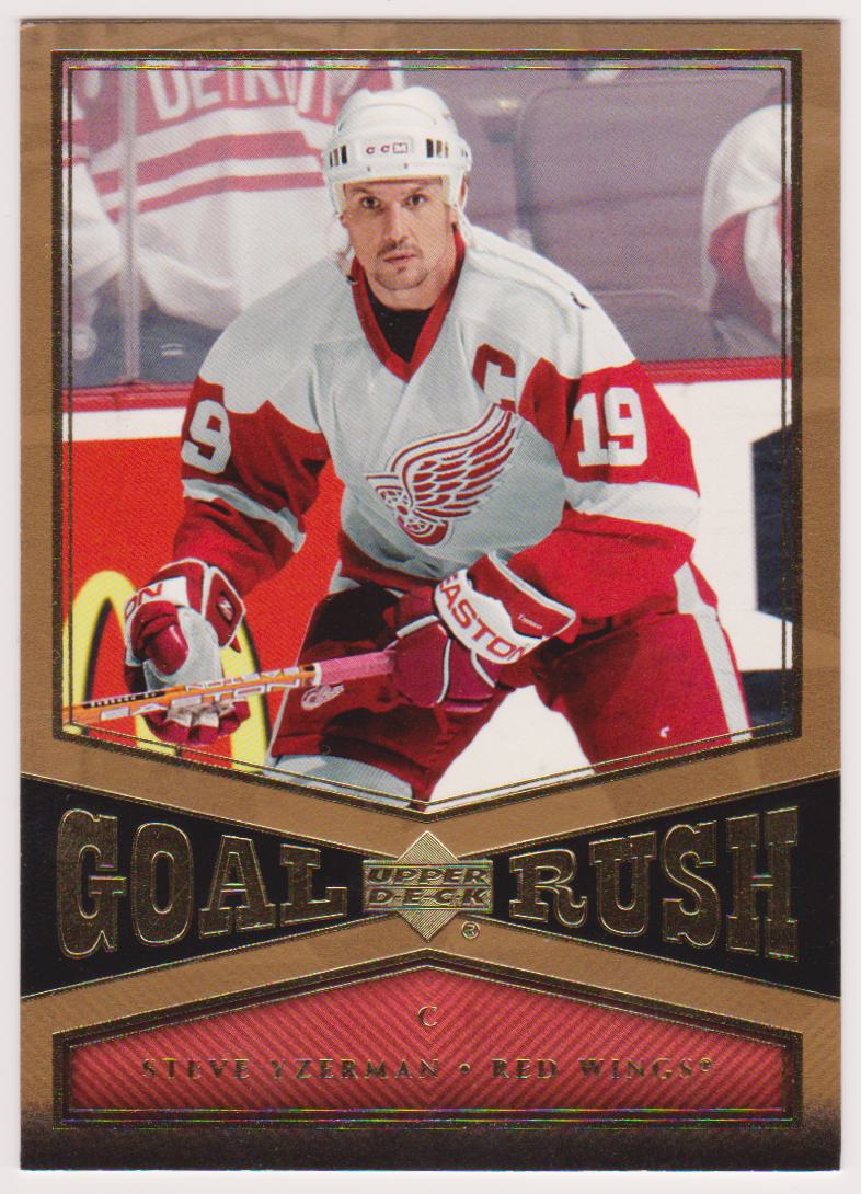 2005-06 Upper Deck Goal Rush #GR4 Steve Yzerman (image for) 2005-06 Upper Deck Goal Rush #GR4 Steve Yzerman