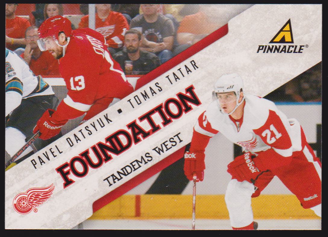 (image for) 2011-12 Pinnacle Foundation Tandems West #5 Pavel Datsyuk/Tomas Tatar