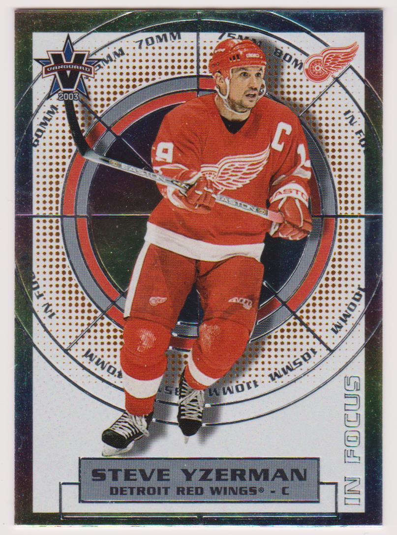 (image for) 2002-03 Vanguard In Focus #6 Steve Yzerman
