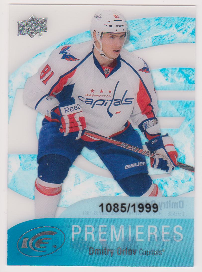 2011-12 Upper Deck Ice #56 Dmitry Orlov RC 1085/1999 (image for) 2011-12 Upper Deck Ice #56 Dmitry Orlov RC 1085/1999
