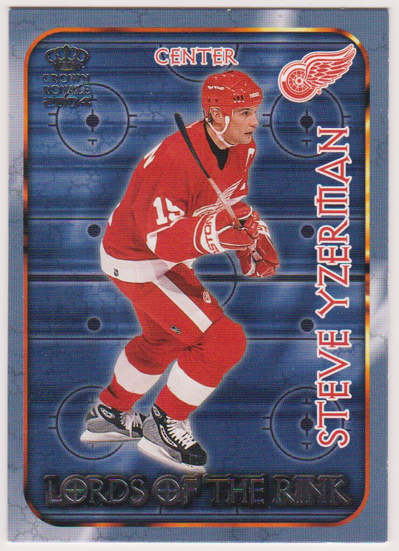(image for) 2003-04 Crown Royale Lords of the Rink #11 Steve Yzerman