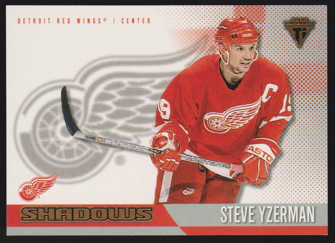 (image for) 2002-03 Titanium Shadows #5 Steve Yzerman