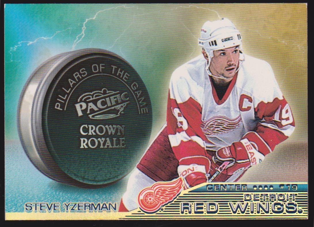 1998-99 Crown Royale Pillars of the Game #14 Steve Yzerman (image for) 1998-99 Crown Royale Pillars of the Game #14 Steve Yzerman