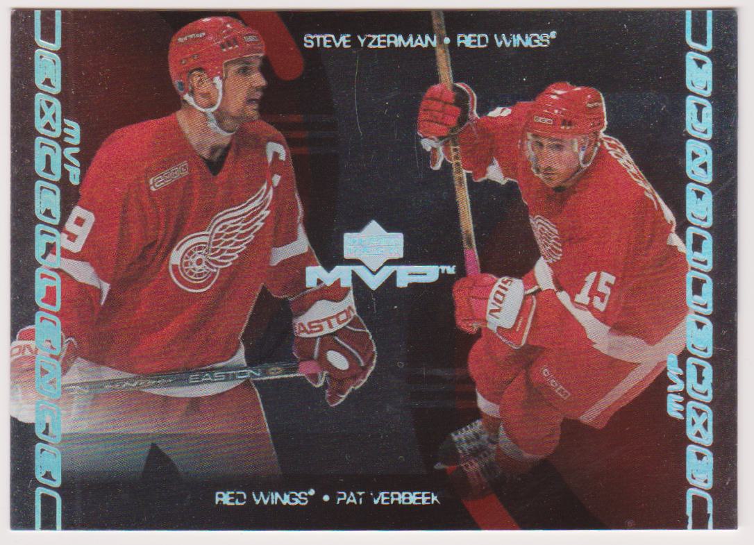 2000-01 Upper Deck MVP Excellence #ME5 Steve Yzerman/Pat Verbeek (image for) 2000-01 Upper Deck MVP Excellence #ME5 Steve Yzerman/Pat Verbeek