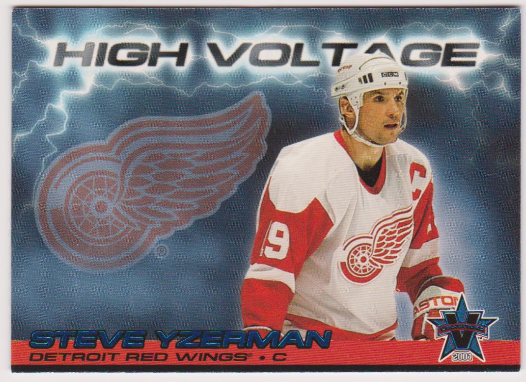 (image for) 2000-01 Vanguard High Voltage #14 Steve Yzerman