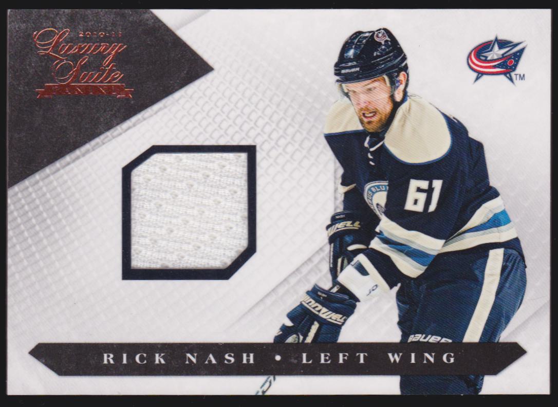 2010-11 Luxury Suite #21 Rick Nash 006/599 (image for) 2010-11 Luxury Suite #21 Rick Nash 006/599