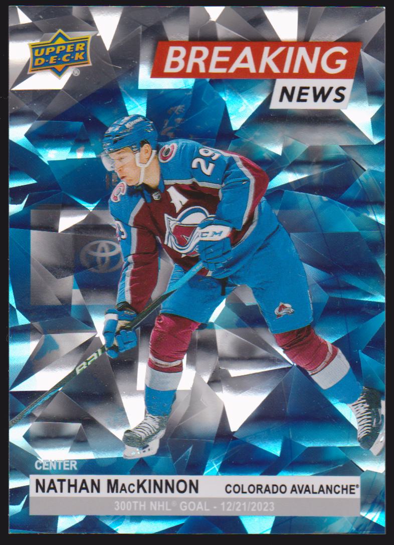 (image for) 2024-25 Upper Deck Breaking News #BN9 Nathan MacKinnon