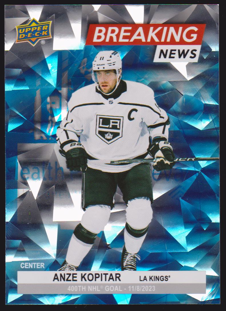 (image for) 2024-25 Upper Deck Breaking News #BN31 Anze Kopitar