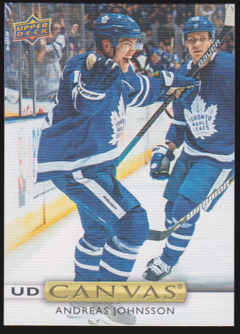 (image for) 2019-20 Upper Deck Canvas #C3 Andreas Johnsson