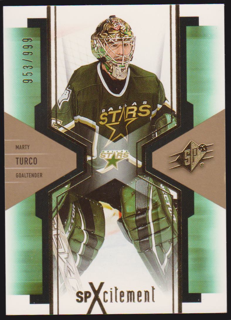 (image for) 2006-07 SPx SPxcitement #X30 Marty Turco 953/999