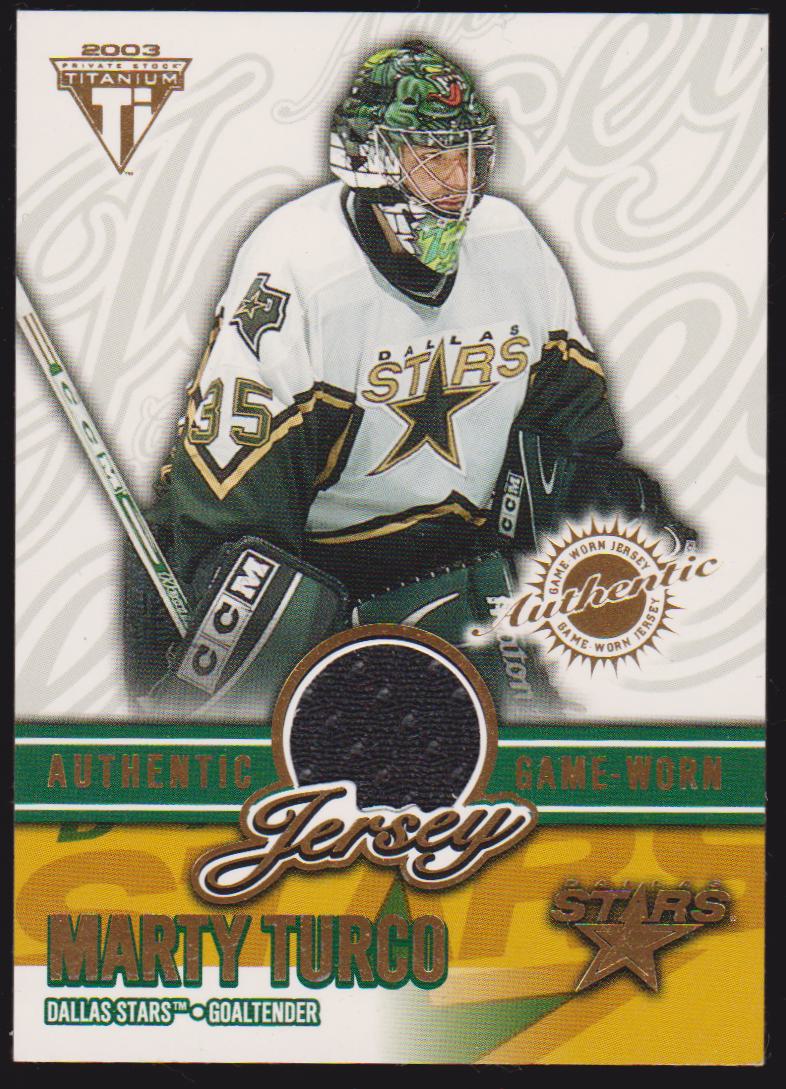 (image for) 2002-03 Titanium Jerseys #22 Marty Turco 135/552