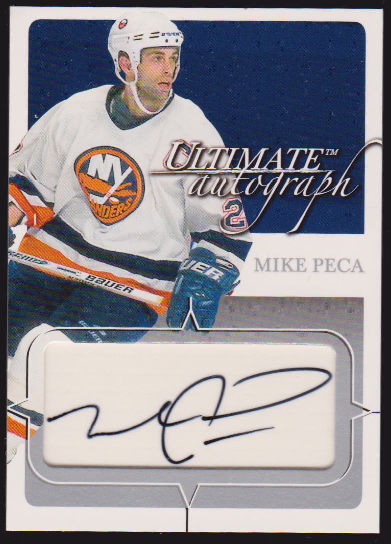 (image for) 2003-04 BAP Ultimate Memorabilia Autographs #6 Michael (Mike) Peca 115/135