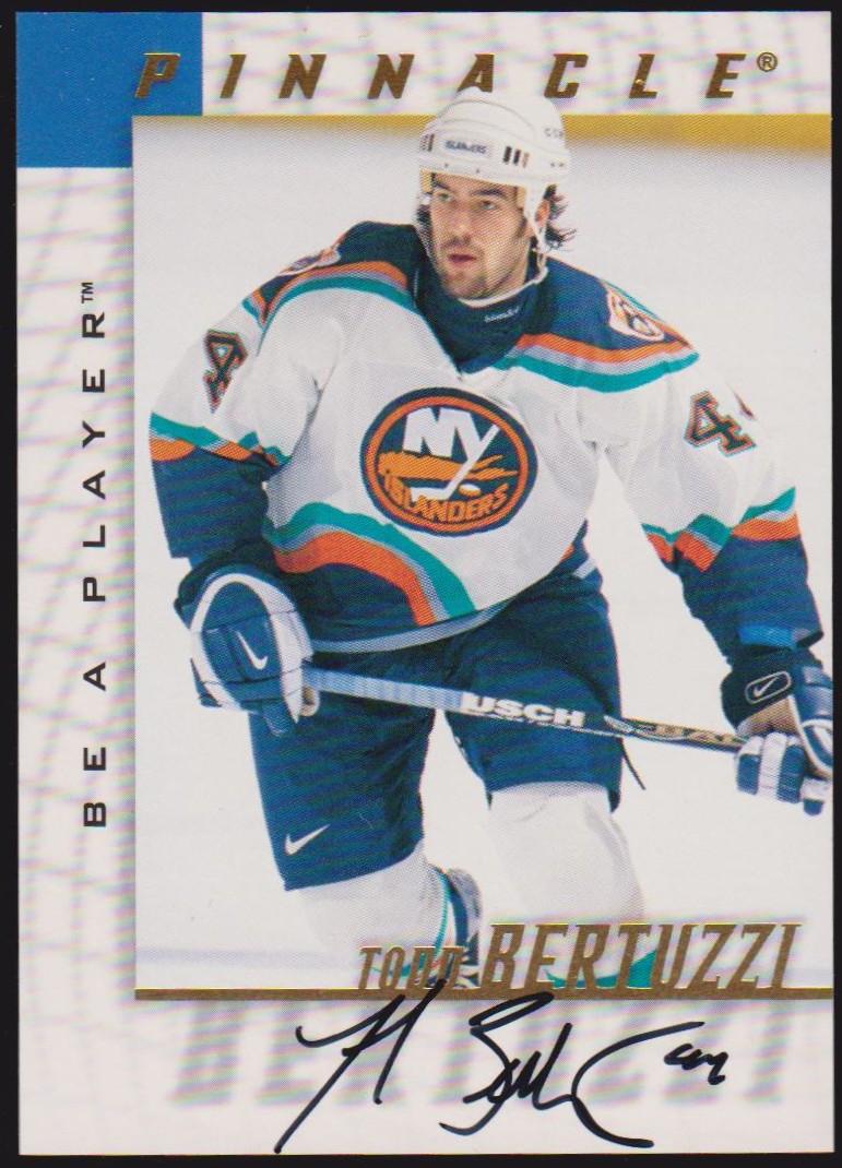 (image for) 1997-98 Be A Player Autographs #168 Todd Bertuzzi