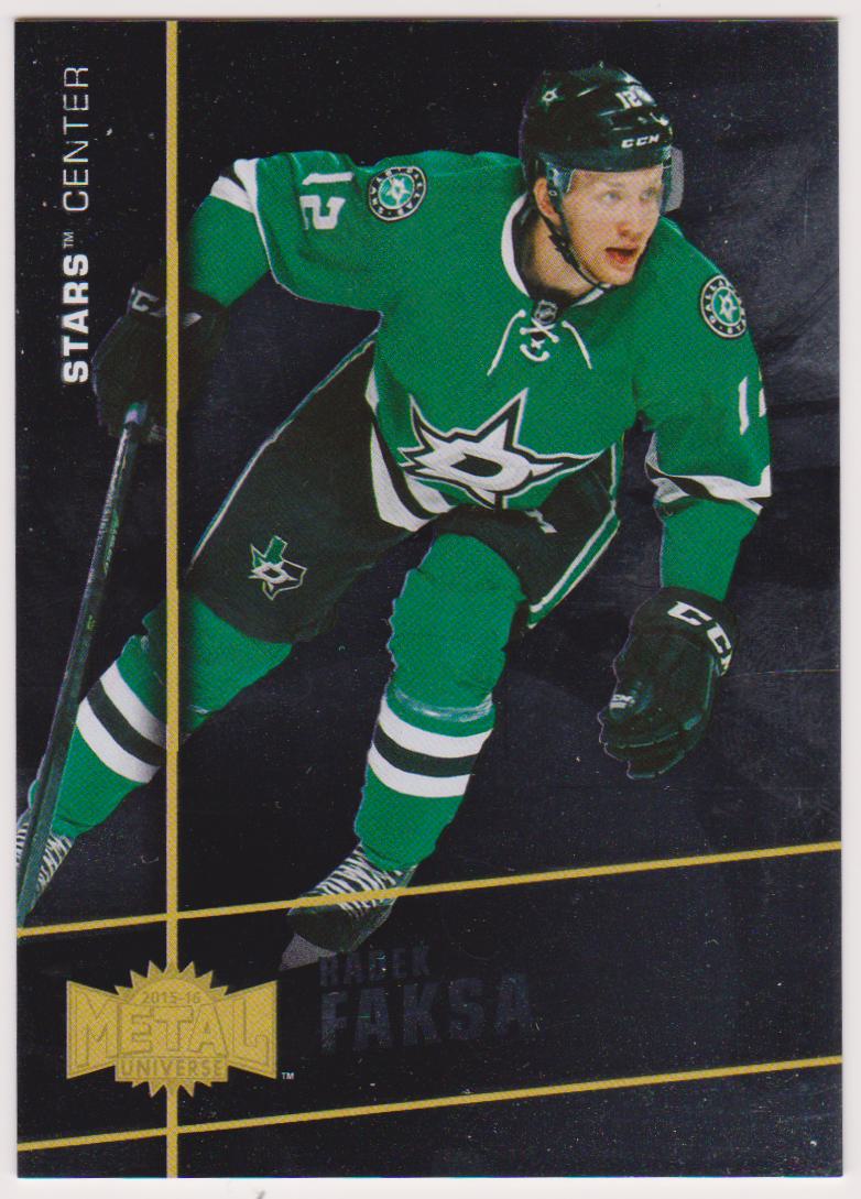 (image for) 2015-16 Fleer Showcase Metal Universe #MU19 Radek Faksa