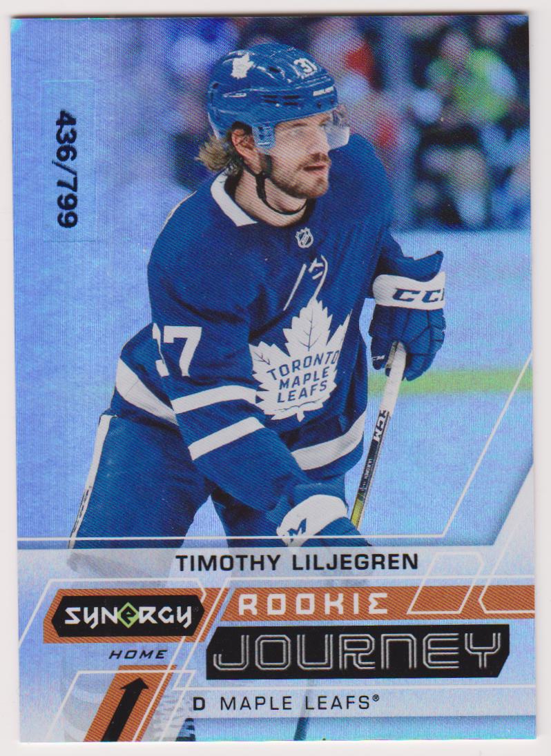 2020-21 Synergy Rookie Journey Home #RJTL Timothy Liljegren 436/799 - RC Year (image for) 2020-21 Synergy Rookie Journey Home #RJTL Timothy Liljegren 436/799 - RC Year