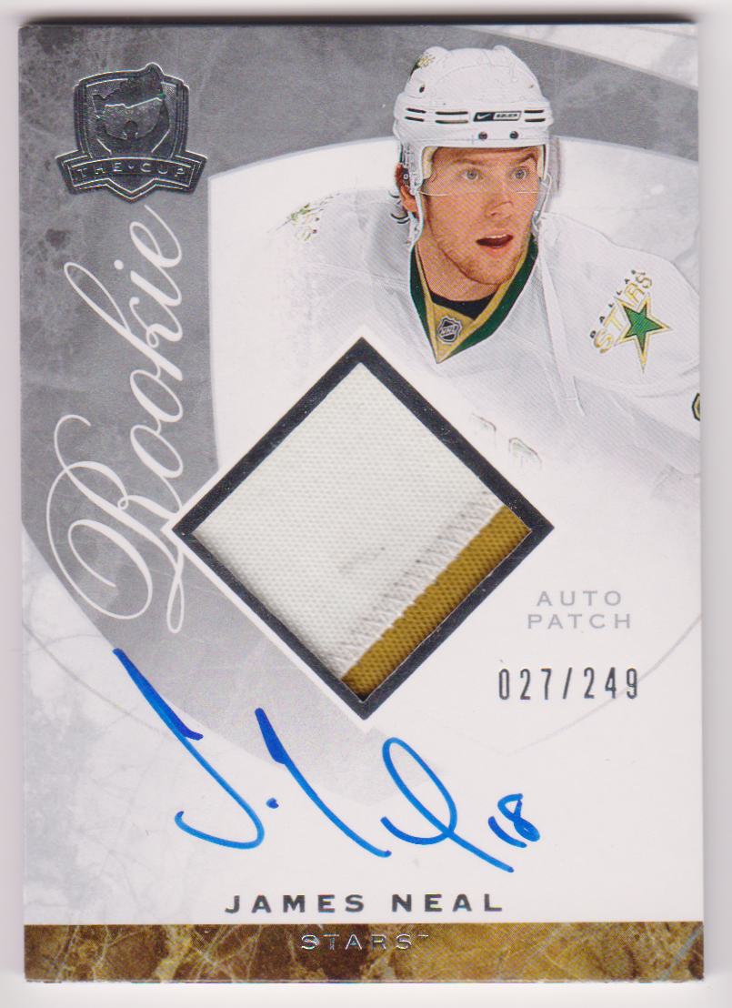 2008-09 The Cup #97 James Neal Patch AUTO RC 027/249 (image for) 2008-09 The Cup #97 James Neal Patch AUTO RC 027/249