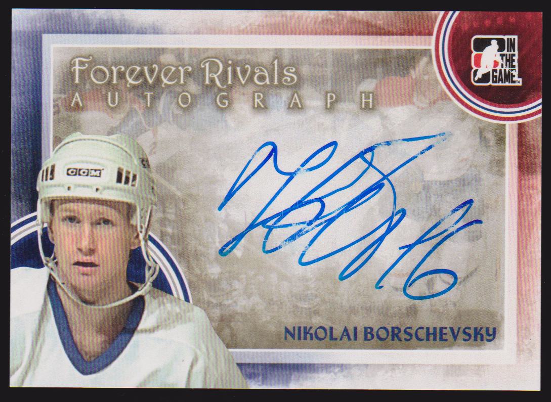 (image for) 2012-13 ITG Forever Rivals Autographs #ANB Nikolai Borschevsky