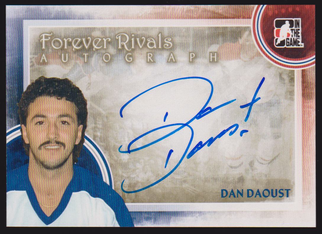 (image for) 2012-13 ITG Forever Rivals Autographs #ADDA Dan Daoust