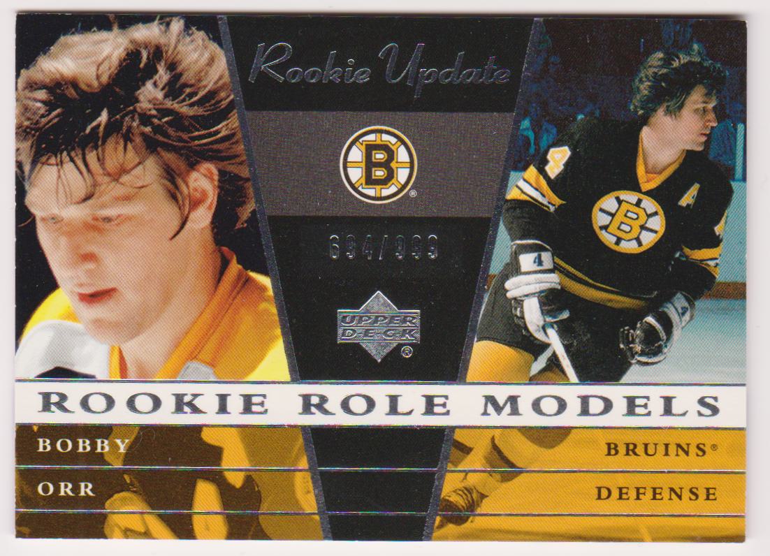 (image for) 2002-03 Upper Deck Rookie Update #103 Bobby Orr 694/999