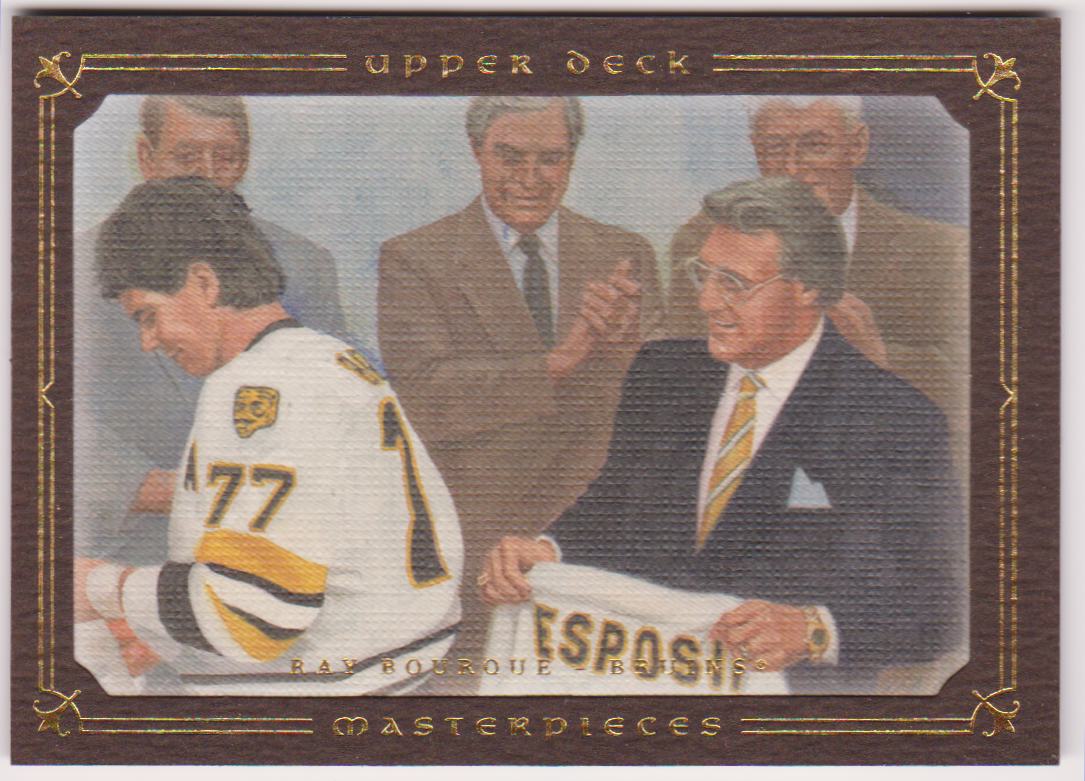 (image for) 2008-09 UD Masterpieces Brown #14 Raymond Bourque