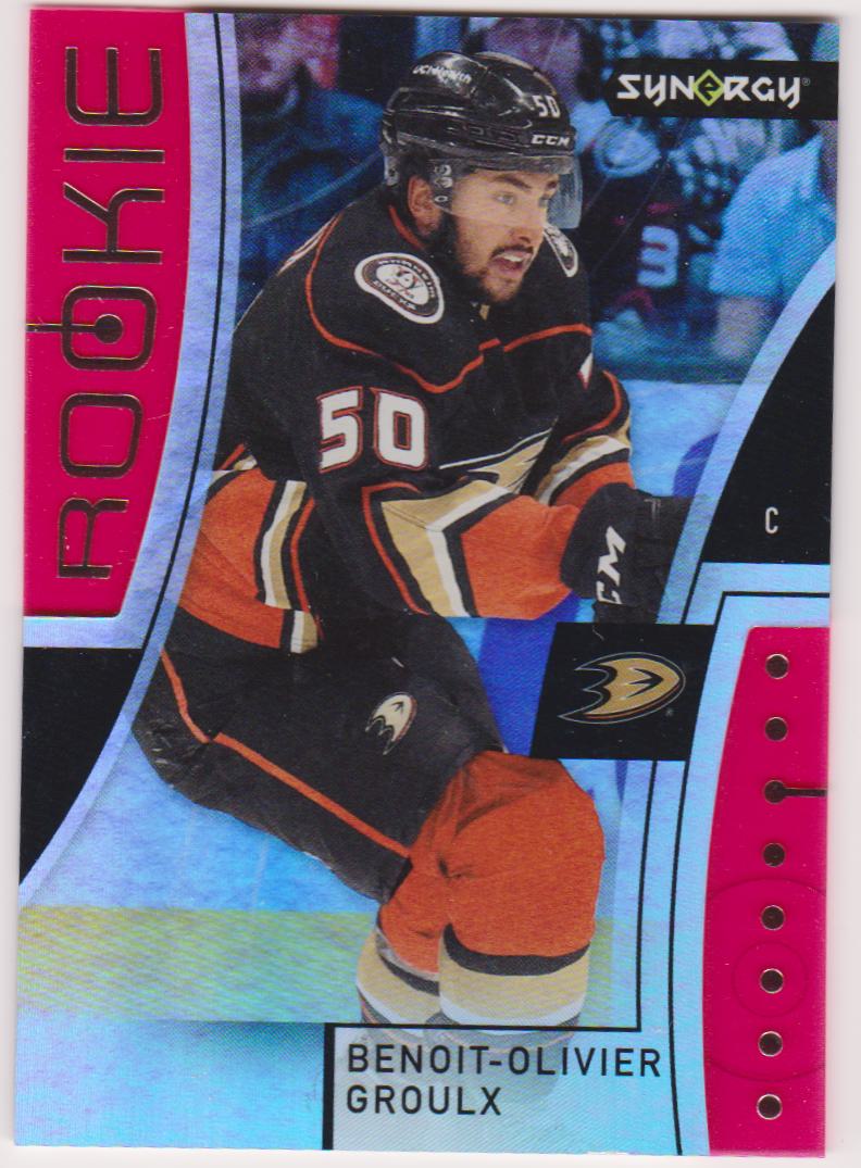 (image for) 2021-22 Synergy Red #135 Benoit-Olivier Groulx RC