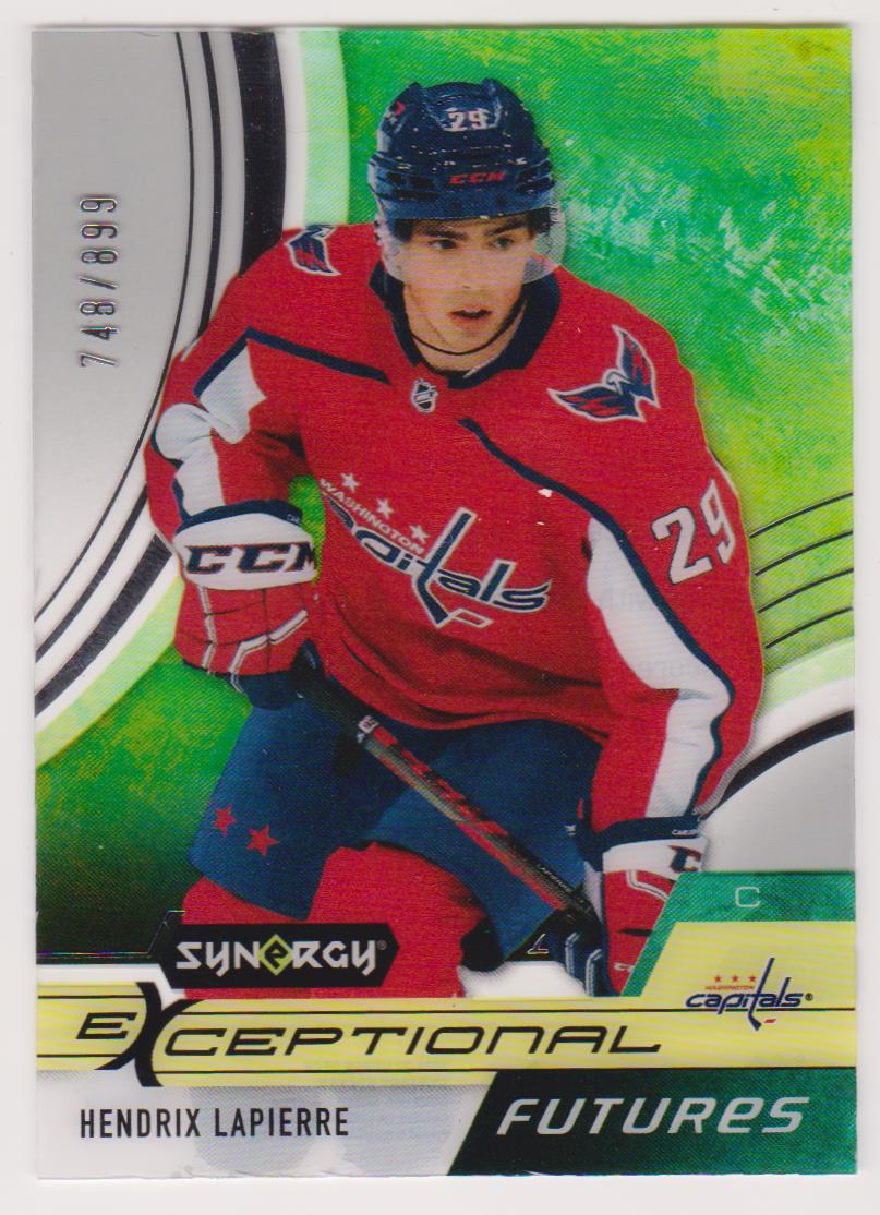 2021-22 Synergy Exceptional Futures #EFHL Hendrix Lapierre 748/899 (image for) 2021-22 Synergy Exceptional Futures #EFHL Hendrix Lapierre 748/899