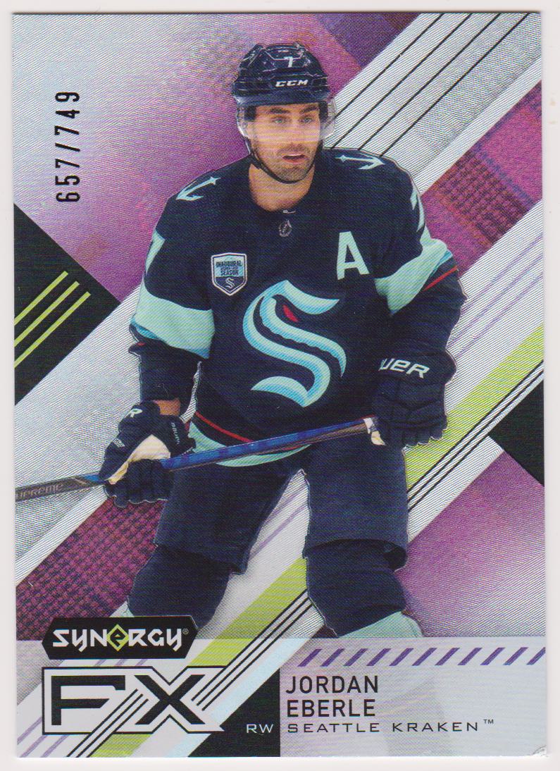 (image for) 2021-22 Synergy FX #FXJE Jordan Eberle 657/749
