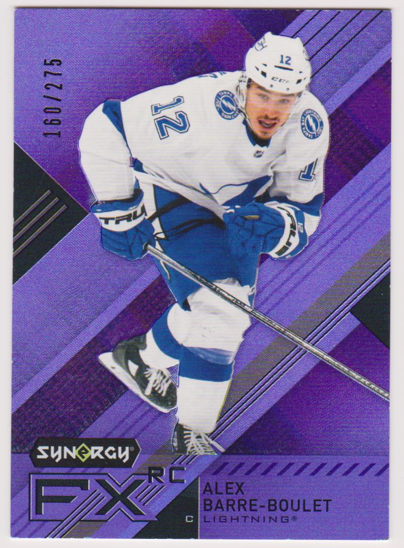 (image for) 2021-22 Synergy FX Rookies Purple #FXRAB Alex Barre-Boulet 160/275 - RC Year