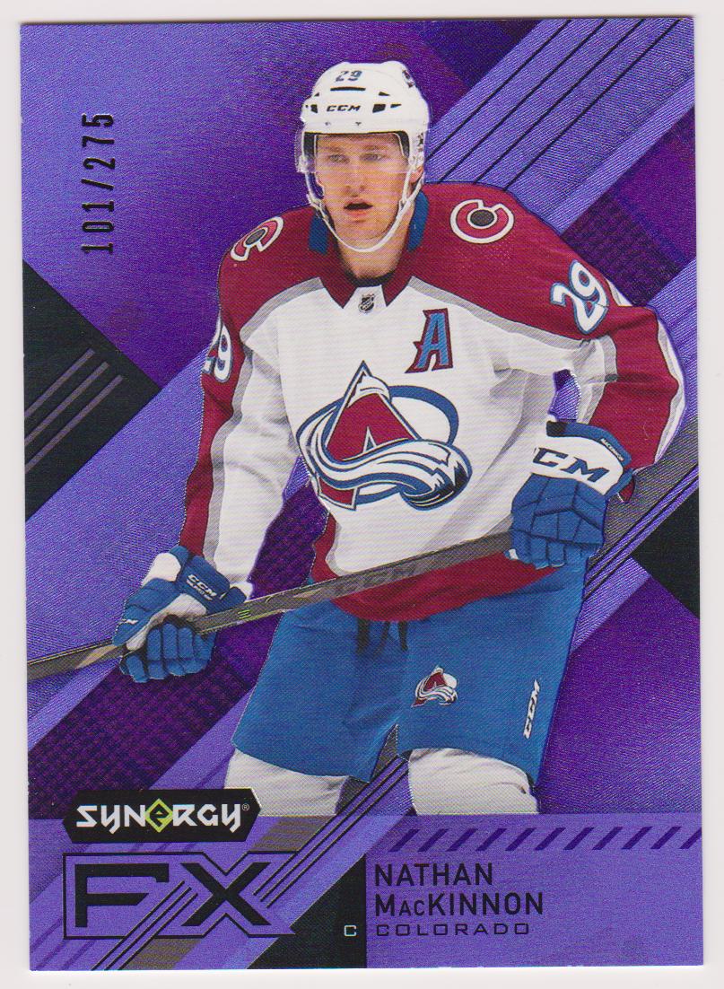 (image for) 2021-22 Synergy FX Purple #FXNM Nathan MacKinnon 101/275