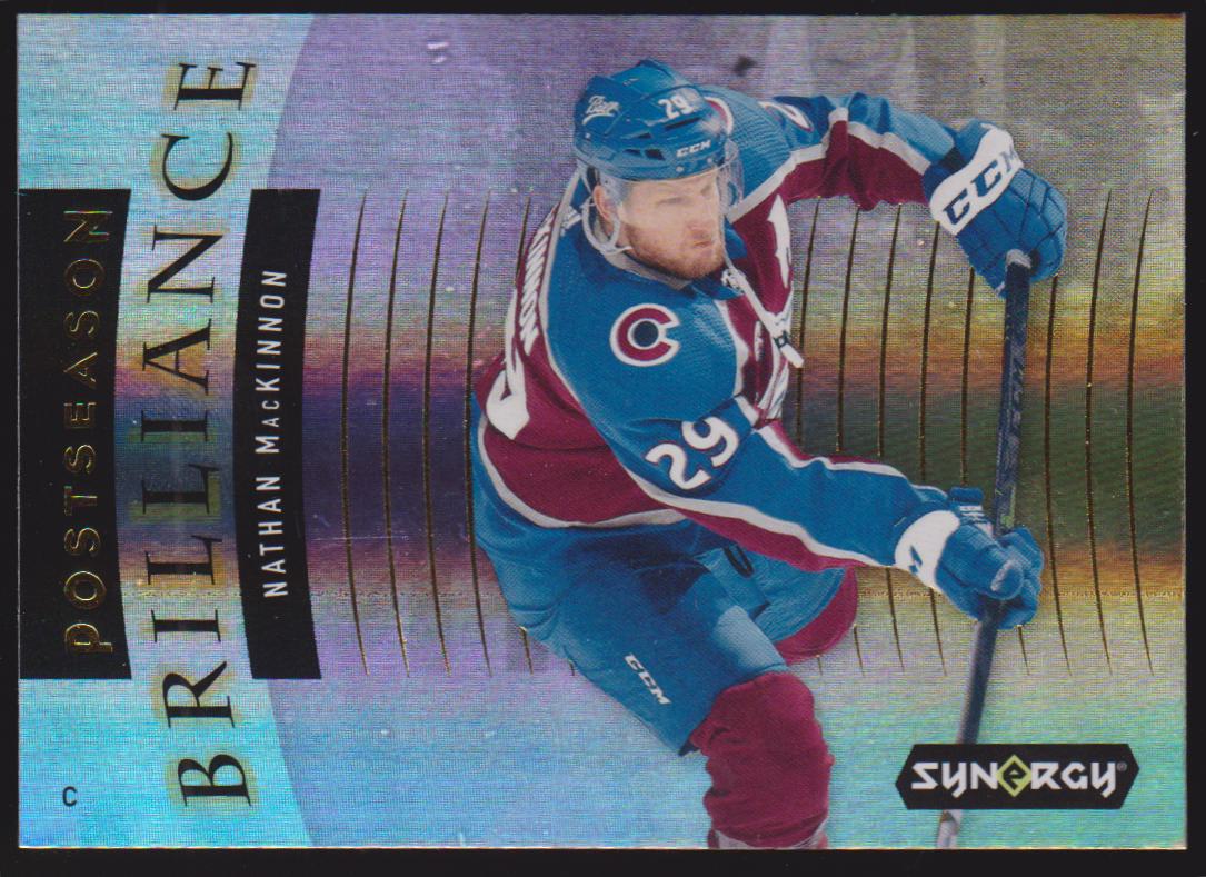 2021-22 Synergy Postseason Brilliance #PB3 Nathan MacKinnon (image for) 2021-22 Synergy Postseason Brilliance #PB3 Nathan MacKinnon